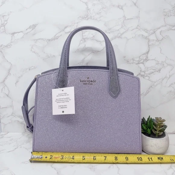 Kate Spade Tinsel Glitter Satchel - Picture 2 of 8